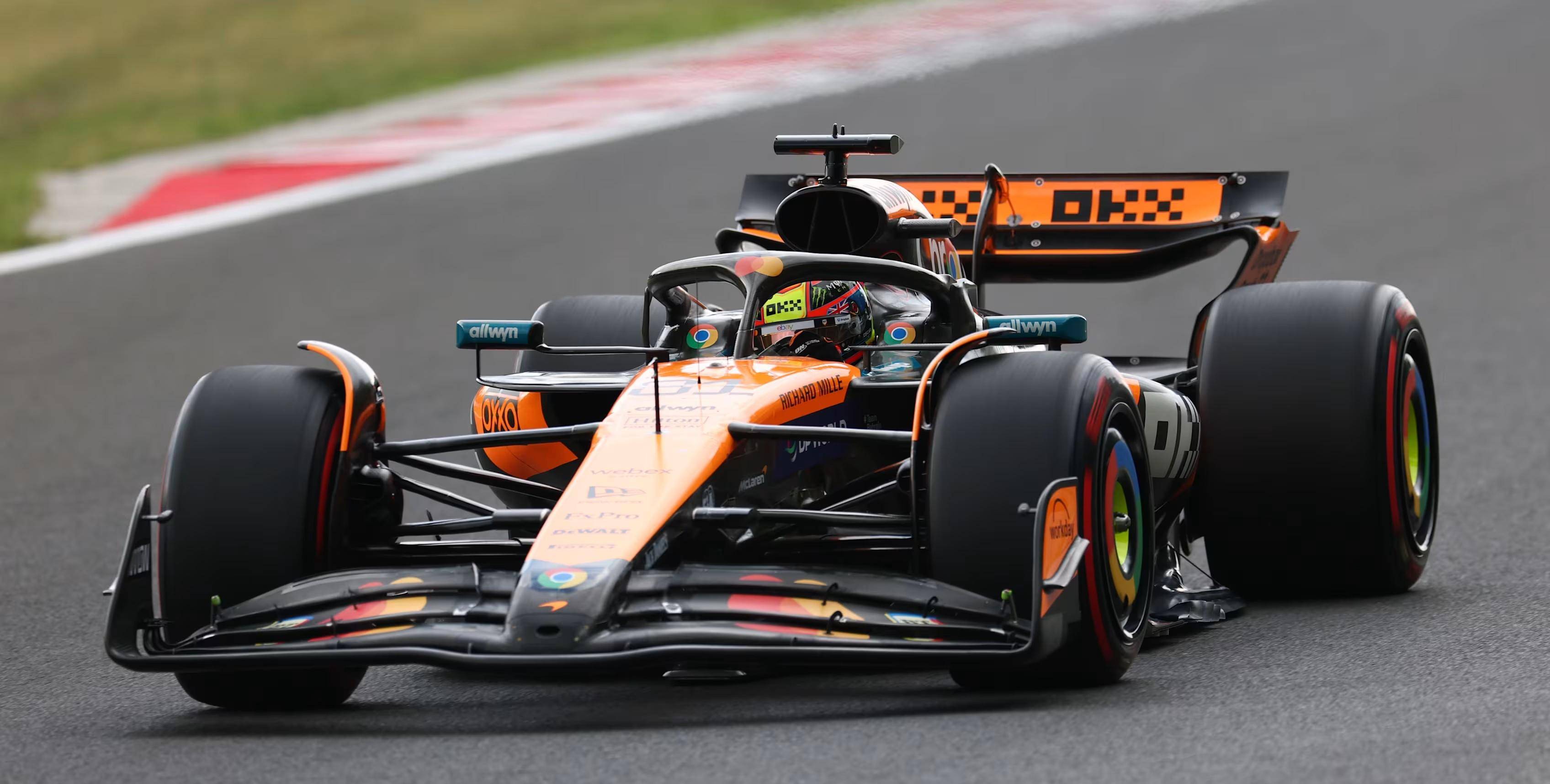 迈凯伦完胜红牛二队，皮亚斯特里高光表现的简单介绍